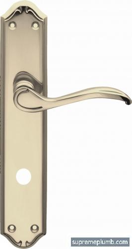 Minster Lever Bathroom Satin Nickel